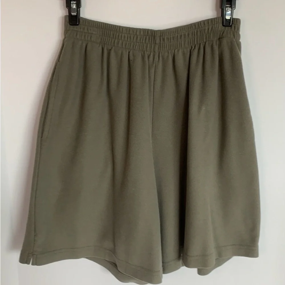 Westport Ltd by Dress Barn 2pc green Short set Women’s size S/M - Picture 5 of 14